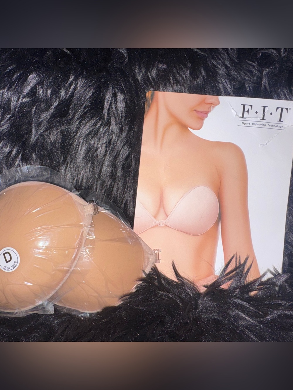 Strapless Adhesive Silicone Bra - Nude